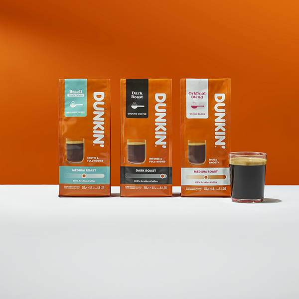 Dunkin' gemahlener Kaffee