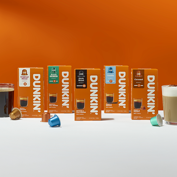 Dunkin' Kaffeekapseln für Nespresso®