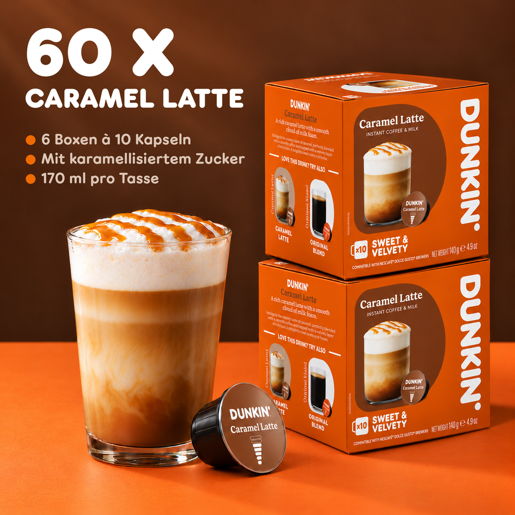 Dunkin' Caramel Latte