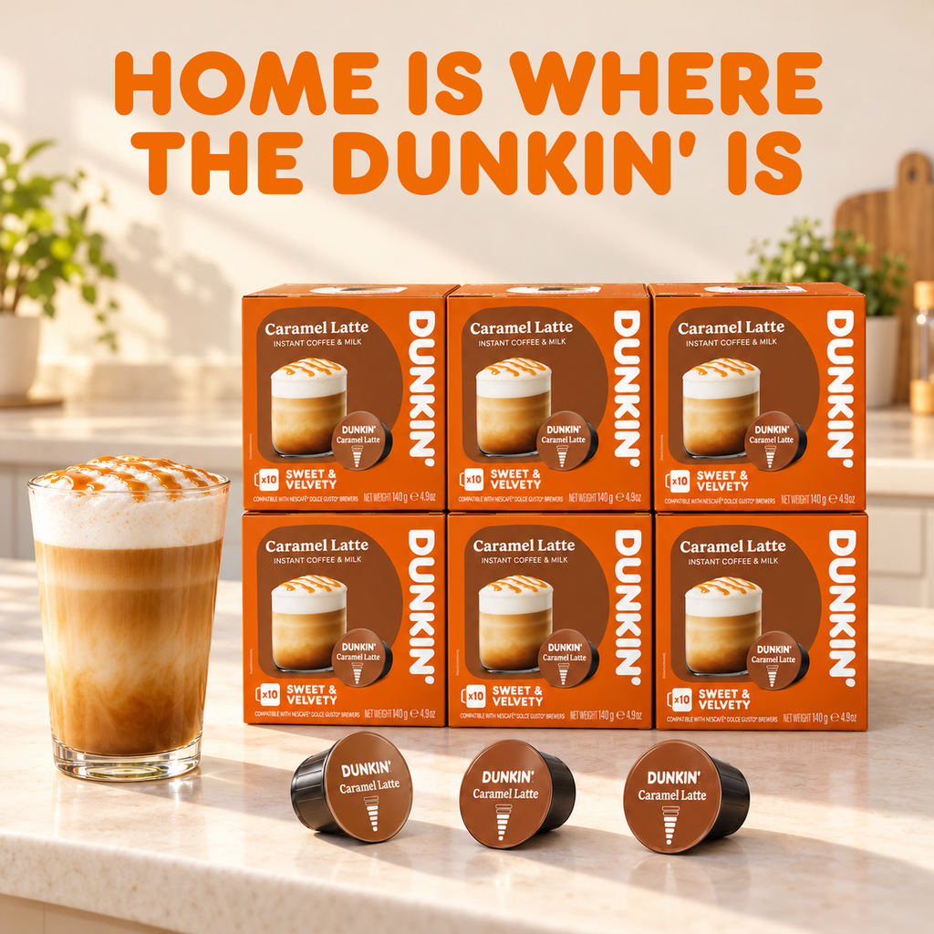 Dunkin' Caramel Latte