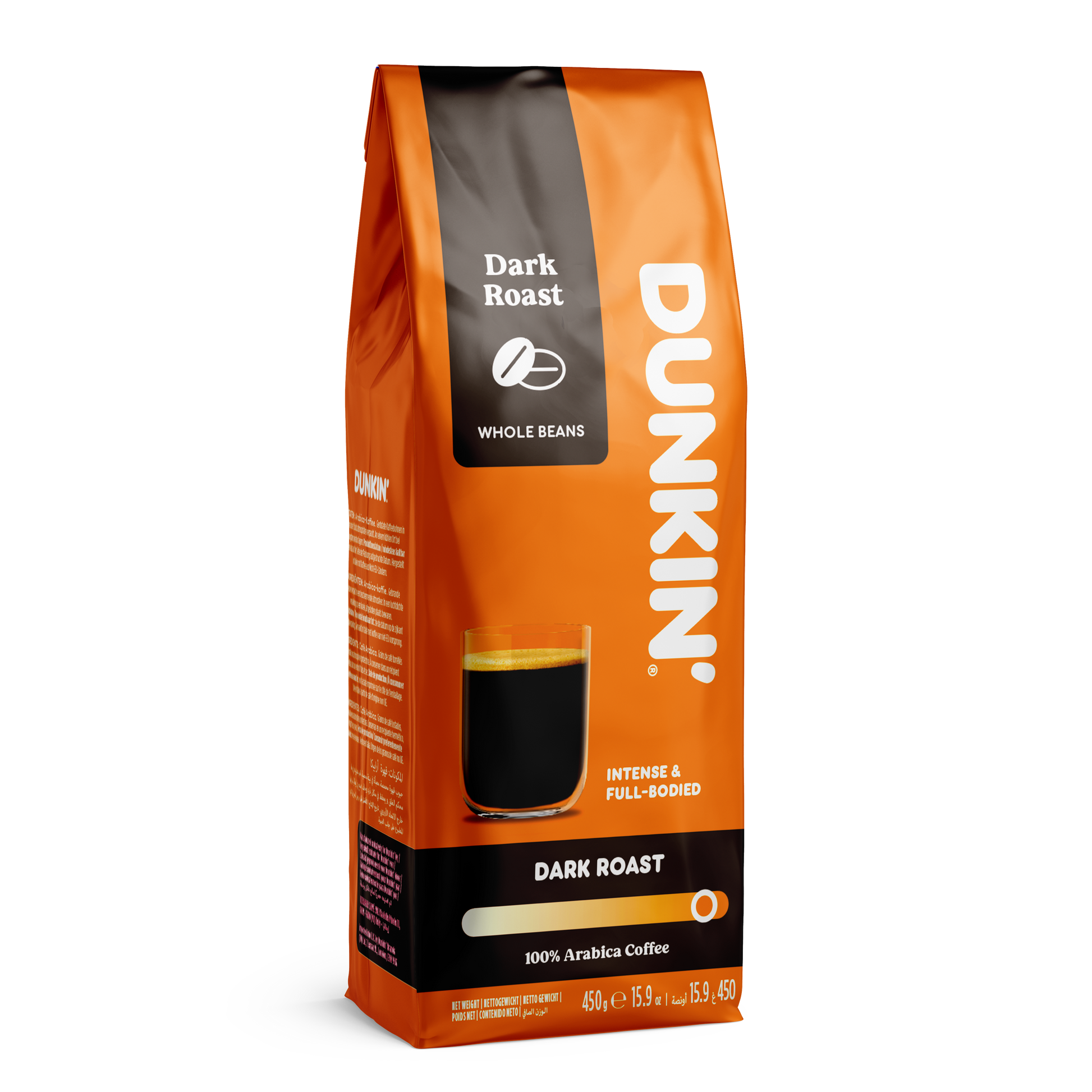 Dunkin' Dark Roast whole Beans